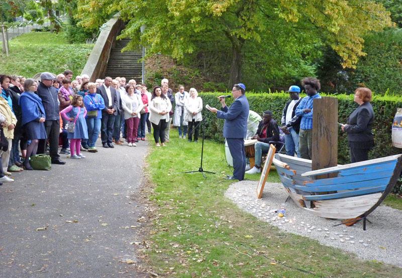 Eröffnungsfeier am evang. Friedhof Biberach 