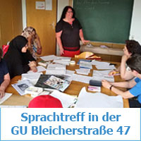 Sprachtreff in der GU Bleicherstraße 47