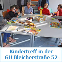 Kindertreff in der GU Bleicherstraße 52